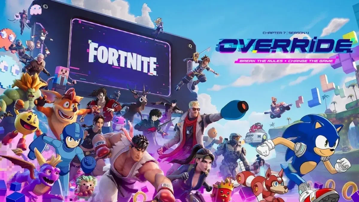 Fortnite Override transforme le crossover en musée impossible du jeu vidéo