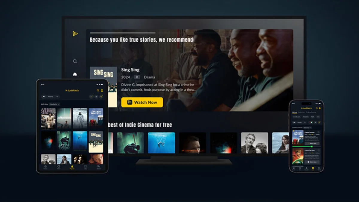 JustWatch lance son propre Netflix : le guide de streaming devient une plateforme avec des films gratuits