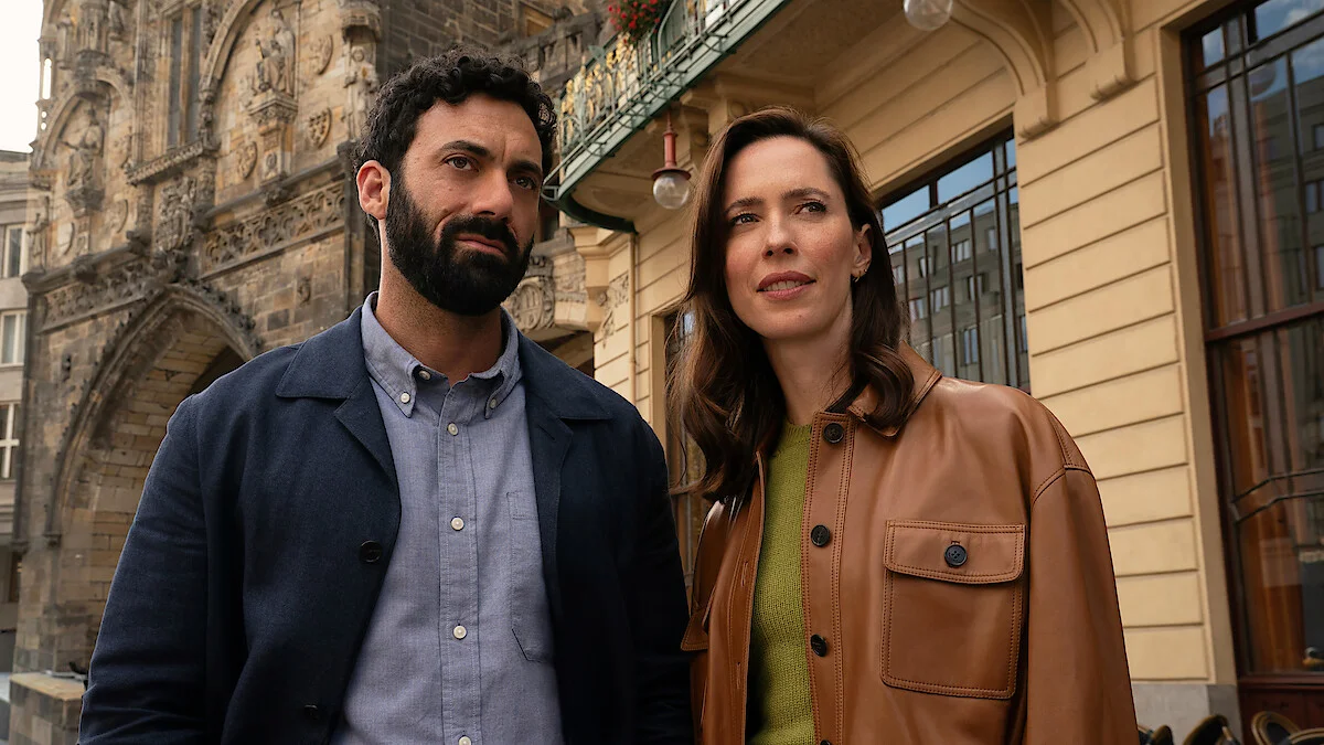 Robert Langdon has a new face as Netflix starts its next mystery in the streets of Prague